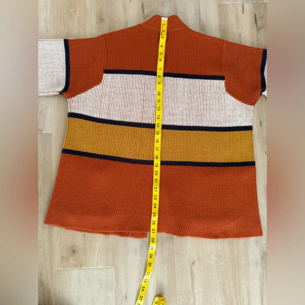 Vintage Southwestern belted cardigan - Picture 8 of 9